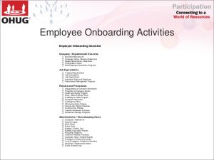 new employee onboarding checklist ohug automated employee onboarding and offboarding by smarterp
