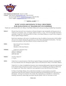news release format sample press release for phoenix suns