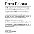 news release format sample press release format