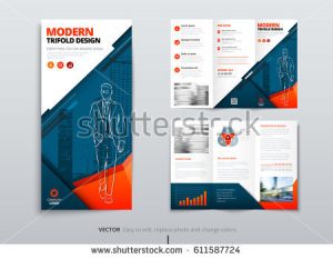 news release template stock vector tri fold brochure design dl corporate business template for try fold brochure or flyer layout
