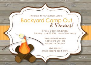 newspaper template for word elegant bonfire birthday party invitations hd image pictures ideas