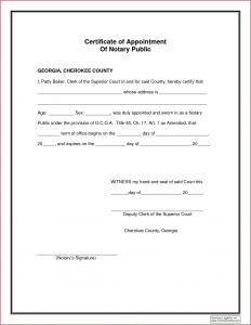 notarized document template notary public document sample notary public template