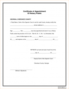 notary public template notary public template