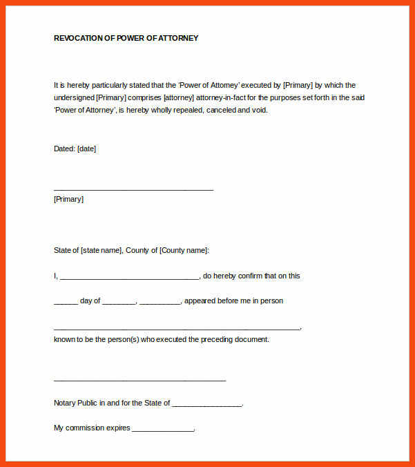 notary signature template