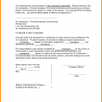 notary statement template notary form template notary public letter template