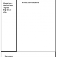 note taking template cornell note taking template test