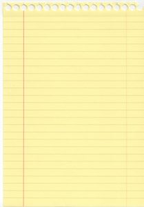 notebook paper printable yellow lined paper background for free