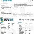 nutrisystem meal planner weekly meal planner with grocery list meal plan sample plan siftgl