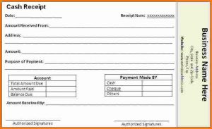 official resignation letter payment receipt payment receipt template