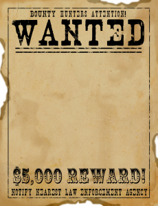 old west wanted posters wild west wanted sign template