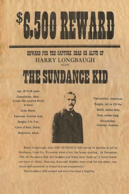 old west wanted posters
