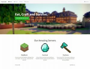 one page website template fbdbbaedbfd