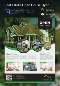 open house flyer template real estate open house flyer template