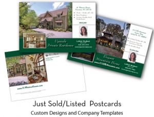 open house flyers real estate postcards