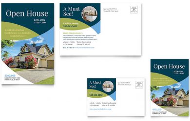 open house flyers templates re s