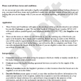 operating agreement sample terms and conditions for sale of goods to consumers via a website