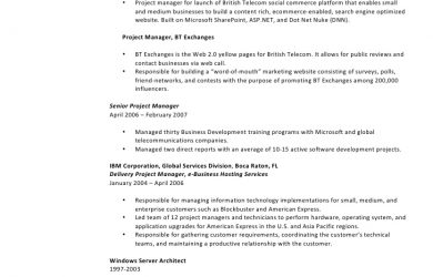 operations manager resume sample robert crawford web resume