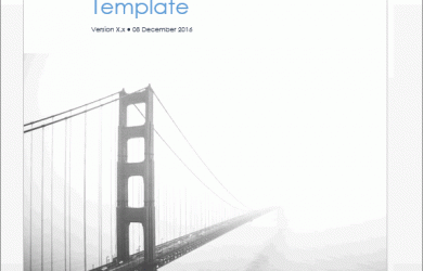 operations manual templates user guide template