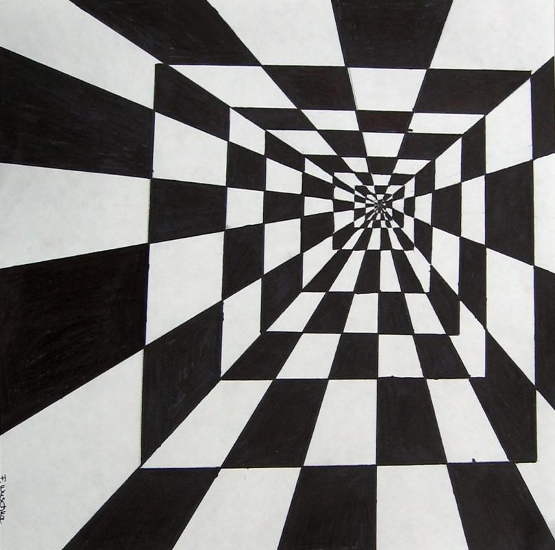 optical illusion drawings