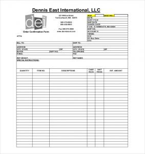 order form template dei order form template