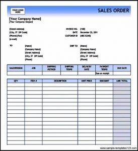 order form template excel order form template excel