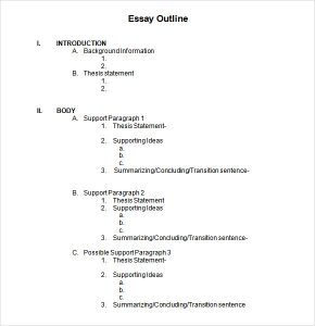 outline template word blank outline template word