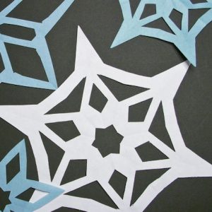 paper cuts patterns snowflakes