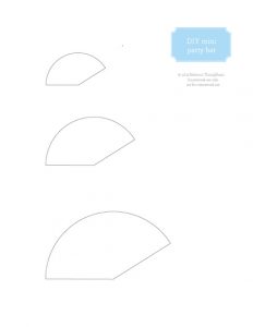 paper hat template minipartyhat