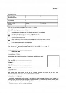 parental consent form template parentalconsentaffidavit page