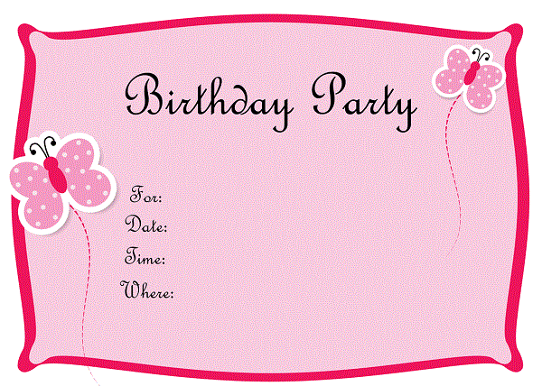 party plan template