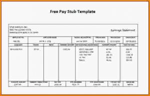 pay stub example pay stub template free letter template word in free printable pay stubs template
