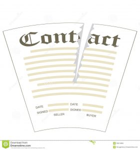 payment agreement form torn contract illustration paper form
