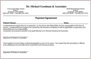 payment agreement letter between two parties payment agreement template