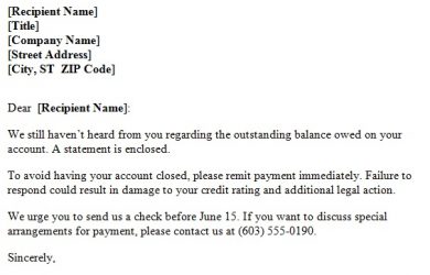 payment demand letter payment demand letter templatesample net