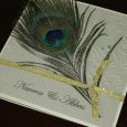 peacock wedding invitations dscn