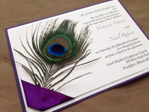 peacock wedding invitations il fullxfull hws