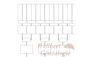 pedigree chart template family tree template generations printable empty to fill in oneself