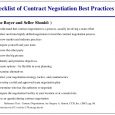 performance evaluation template contract negotiations