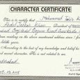 perpetual calendar template character certificate