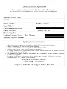 personal balance sheet template lottery syndicate agreement form with contract d