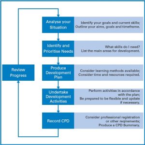 personal development plan examples z cpd process diagram