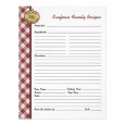 personal letterhead template picnic barbecue red checkered custom recipe page letterhead rceebddddbbcede vgg byvr
