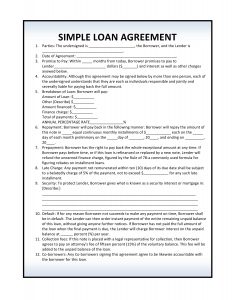 personal loan agreement pdf free loan agreement forms pdf template form download throughout free personal loan agreement