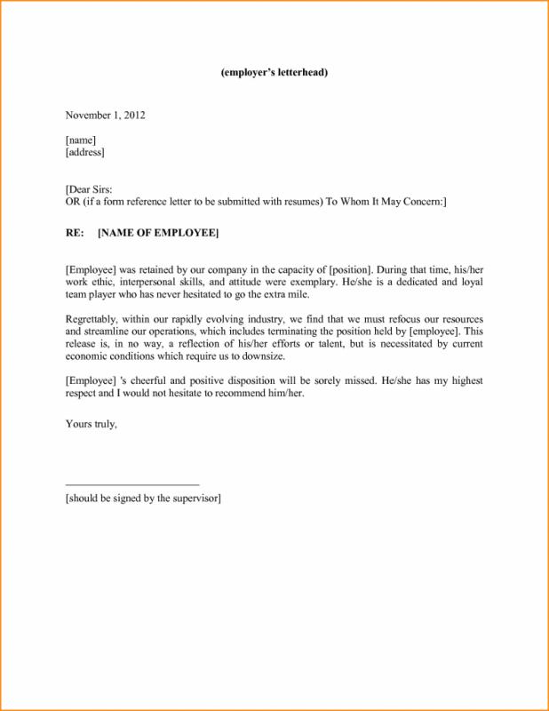 Personal Reference Letter Template | Template Business