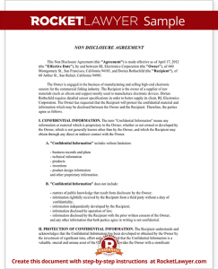 photography contract pdf sample non disclosure agreement form template