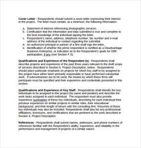 photography proposal template cover letter photography proposal template