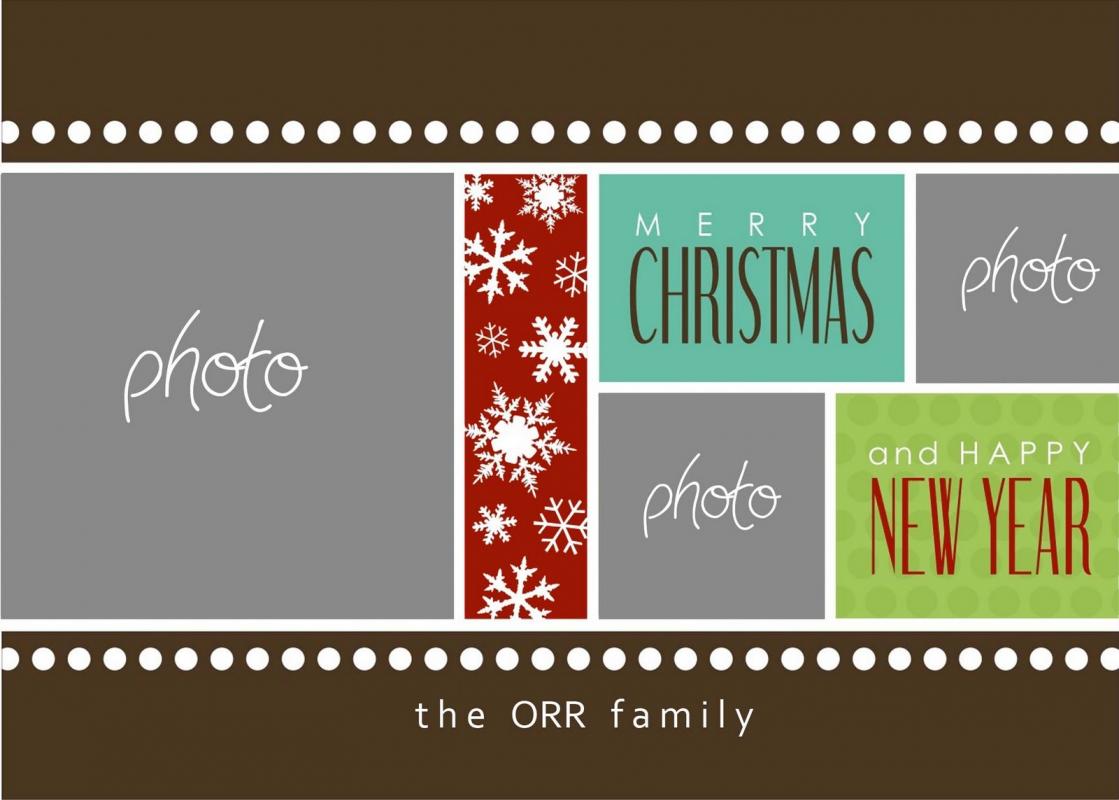 photoshop christmas card templates