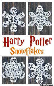 picture collage template harry potter snowflakes collage final