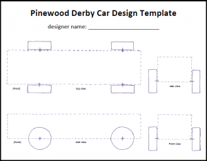pinewood derby car templates pinewood derby car template icon