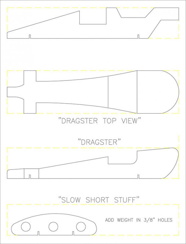 pinewood derby car templates